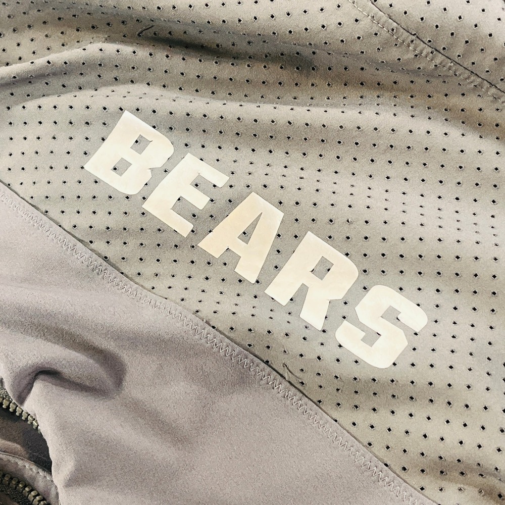 Under Armour UA BEARS Pullover Mens M Gray Lightweight Hoodie 1/2‎ Zip Jacket - Picture 8 of 12